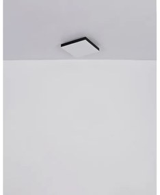 Globo 41594D1 - LED Stropné svietidlo DORO LED/18W/230V 30x30 cm čierna