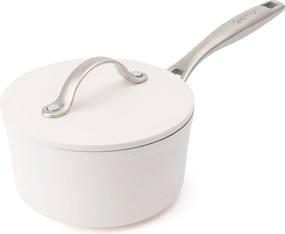 Elmich Nepriľnavý keramický rajnica Zen Ø 16 cm – krémovobiela