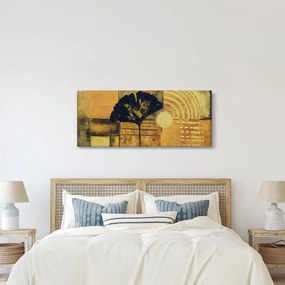 Obraz - List ginkgo (120x50 cm)