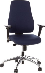 XXXLutz OTOČNÁ STOLIČKA, plochá tkanina, tmavomodrá MID.YOU - Online Only kancelárie - 001918007202