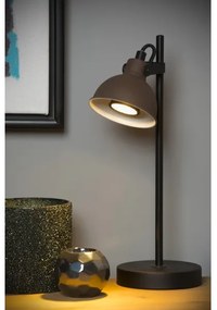 Lucide 45573/01/97 - Stolná lampa DAMIAN 1xGU10/35W/230V hnedá