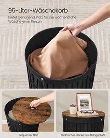 Kôš na bielizeň 95L LCB160B01
