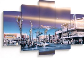 Obraz ulice v Las Vegas (150x105 cm)