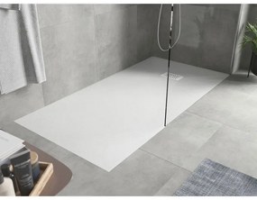 Mexen Hugo, obdĺžniková sprchová vanička SMC 170 x 80 cm, biela, biela krytka, 42108017-W