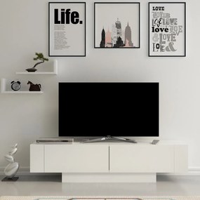 Biely TV stolík Matera