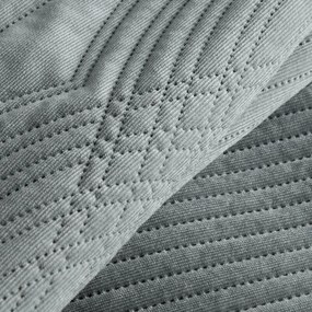 Dekorstudio Prehoz na posteľ VELVET2 v striebornej farbe Rozmer prehozu (šírka x dĺžka): 220x240cm