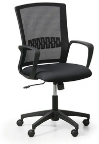 Kancelárska stolička ROY, čierna