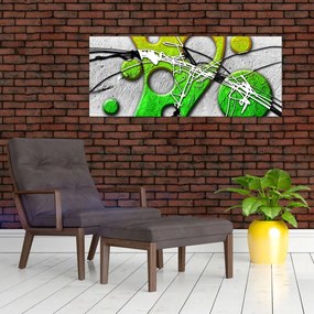 Abstraktný obraz (120x50 cm)