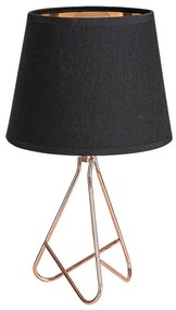 Rabalux - Stolná lampa 1xE14/40W/230V čierna/zlatá RL2774