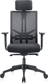 Kancelárska stolička WATT 1+1 ZADARMO, čierna