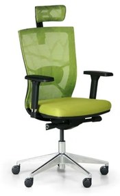 Kancelárska stolička DESIGNO, zelená