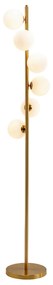 Scala Balls Milky stojacia lampa čierna 160 cm