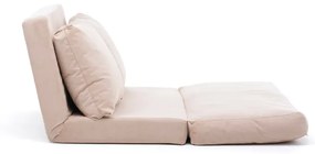 Pohovka futon Tilda (Krémová). Vlastná spoľahlivá doprava až k Vám domov. 1072566