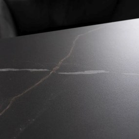 Jedálenský stôl Westin II 160 x 90 cm, čierna