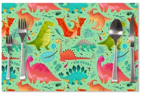 Sablio Prestieranie Dinosaury v tráve: 40x30cm