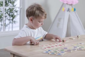 Sada na učenie farieb Viga 44505 Puzzle