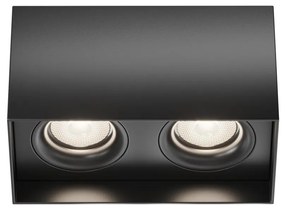 Maytoni C015CL-02B - Bodové svietidlo SLIM 2xGU10/50W/230V čierna