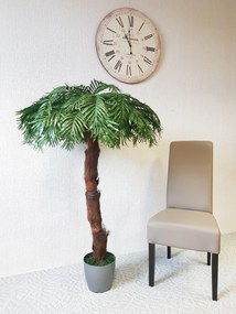 Umelá palma- tmavá s kôrou 130 cm