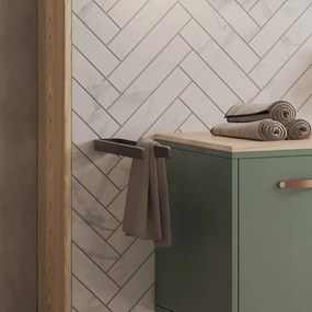 Nimco Držiak na uteráky, 37 cm MAYA čierna - MAC 29098-90