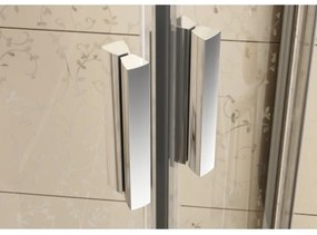 Ravak 3B240C00Z1-Štvordielny štvrťkruhový sprchový kút BLIX 80x80 cm lesklý chróm