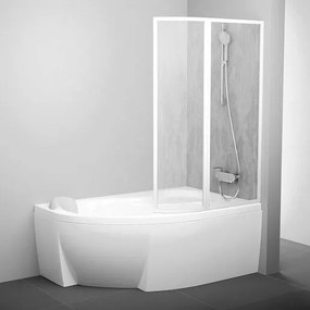 Ravak Supernova vanová zástěna 150x150 cm bílá 76p8010041 VSK2RO150R0P