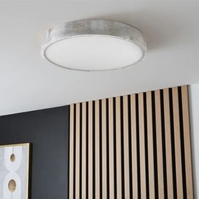 Brilagi - Stropné svietidlo PINO 3xE27/15W/230V borovicové/strieborné pr. 47,5 cm