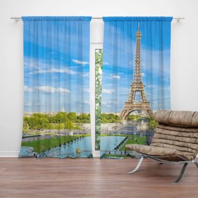 Sablio Záves Eiffel Tower 5: 2 ks 140x250 cm