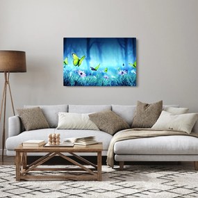 Obraz - Mystická lesná čistina (90x60 cm)