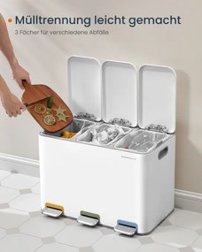 Recyklačný odpadkový kôš LTB740W02