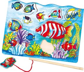 Magnetické puzzle Viga 58423 chytanie rýb