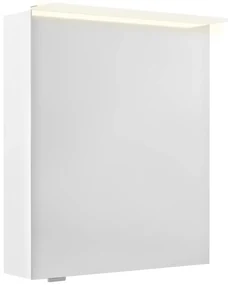Sapho Sapho, LINEX galérka s LED osvetlením, 60x70x15cm, ľavá/pravá. biela, LX060-0030