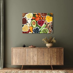 Obraz - Zdravé potraviny (90x60 cm)