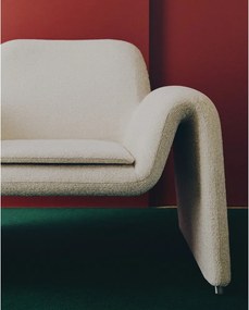 Béžové ženilkové kreslo Melvia – Kave Home