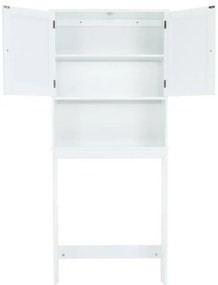 Biela skrinka nad WC ATENE TYP 5