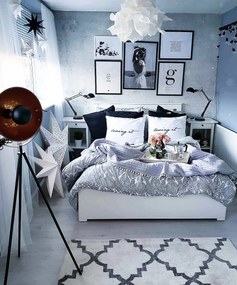 Koberec SKETCH - F343 Marocká mreža, krémovo - sivý