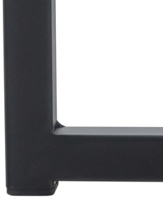 Design-Shop Kreslo Avon lounger - zamat - Čierna