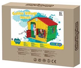 STARPLAST Galilee Village House grey detský záhradný domček