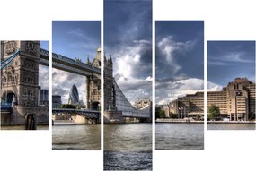 Obraz - Tower Bridge v Londýne (150x105 cm)