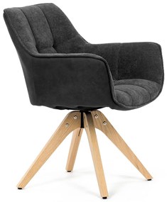 Sada jedálenských stoličiek HC-D7180 GREY2, 2 ks