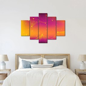 Farebný abstraktný obraz (150x105 cm)