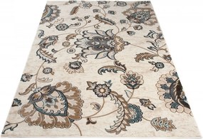 Biely obdĺžnikový koberec Dubai CHU 120x170 cm – moderný dizajn