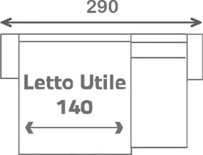 Rohová sedacia súpravana každodenné spanie FELYNE br. FELYNE s rozkladom, pravá, 140, zelená (enjoy new lux - 10 green)