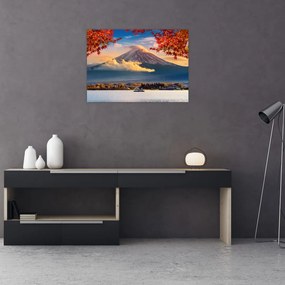 Obraz - Japonsko, Hora Fudži (70x50 cm)