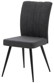 Čalúnená stolička sivá SVENTO