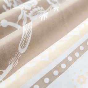 SATÉNOVÉ OBLIEČKY SATINLOVE 180X200 CM, 2KS 70X80 CM KVETY