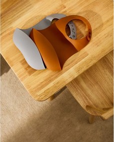 Oranžové/sivomodré podbradníky v súprave 2 ks Lili – Kave Home