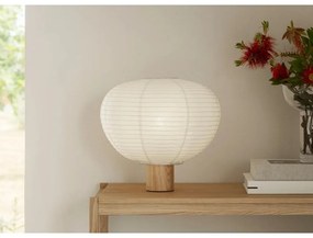 Biela stolová lampa (výška 32 cm) Kami – Blomus
