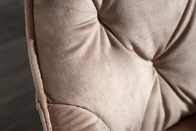 Stolička Milano champagne velvet