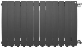 Terma Bergamo 590x960 vodný radiátor Anthracite LP