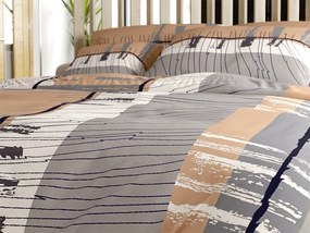 Bavlnené obliečky PINIA sivé Rozmer obliečky: 70 x 90 cm | 140 x 200 cm